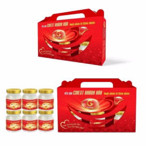(Hộp 6 Lọ)Franci Yến 25% Quai Xách_Đường Phèn - Franci