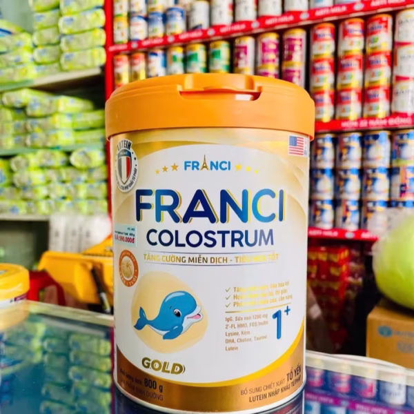 Sữa Bột Franci Colostrum Gold 1+ (Dành Cho Trẻ Trên 1 Tuổi) - Franci