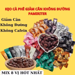 Kẹo Cà Phê Mix 8 Vị, Dòng Kẹo Cao Cấp Chuẩn Đài Loan 500G - Winnie House
