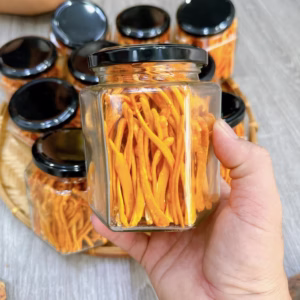 Đông Trùng Hạ Thảo Hũ 20Gr Sấy Thăng Hoa Loại 1 Thượng Hạng - Nhân Việt