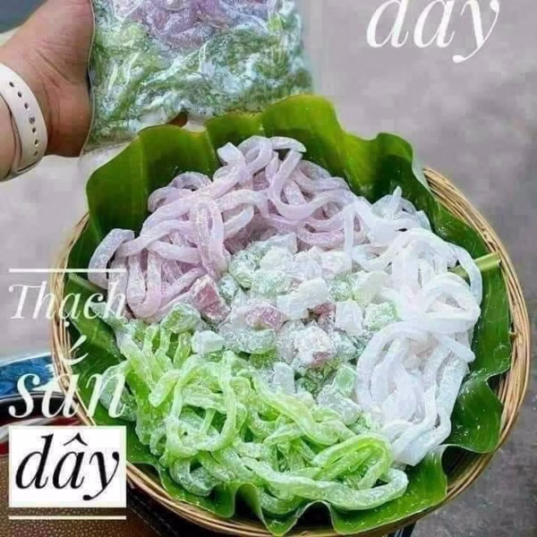 Thạch Sắn Dây Nấu Chè, Trà Sữa Thơm Ngon, Lạ Miệng 1Kg - Winnie House