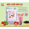 Bột Trà Sữa Dâu Hòa Tan, Đậm Vị, Thơm Ngon, Nước Uống Giải Khát, Dễ Pha Túi 500Gr - Lady'S Passion - Ảnh 3