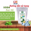 Soda Bạc Hà Bột Hòa Tan, Nước Uống Giải Khát Có Sẵn Gas, Không Cần Siro, Thơm Ngon, Dễ Pha Túi 500Gr - Lady'S Passion - Ảnh 7