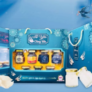 [Hộp 10 Hũ Tặng 1 Hũ] Yến Sào 30% Yến Chưng Saffron Collagen Hũ 70Ml - Nhân Việt