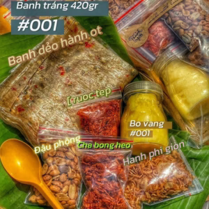 Set Bánh Tráng Cuốn Bơ Full Topping Siêu Nhiều 420G - Winnie House