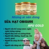 Sữa Hạt Dinh Dưỡng Obisure Apu Gold Bổ Xung Dinh Dưỡng ,Ngừa Loãng Xương,Tốt Cho Tiêu Hóa - Nano Food - Ảnh 7