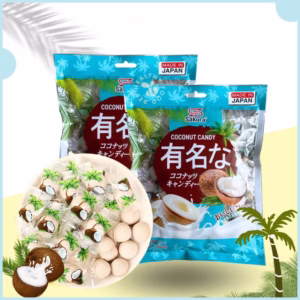 Kẹo Dừa Sakura Gói 200G Or 200G Kẹo Xá Or 500G Kẹo Xá Giòn Béo Thơm Ngon - Minh Ngọc