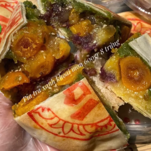 Bánh Pía Trà Xanh Khoai Môn Mỡ Hành Siêu To Khổng Lồ - Winnie House