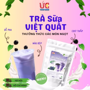 Trà Sữa Việt Quất, Trà Sữa Đậm Vị, Thơm Ngon, Nước Uống Giải Khát Dễ Pha Túi 500Gr Tsvq - Lady'S Passion