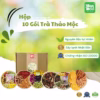 Trà Hoa Thảo Mộc 7 Vị Dưỡng Nhan Đẹp Da/ Hộp Mix 10 Gói Nhiều Vị - Bamboo - Ảnh 3