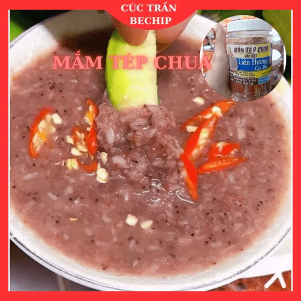 Mắm Tép Chua Thơm Ngon, Đặc Sản Huế, Món Chấm Hoàn Hảo Cho Mọi Món Ăn Hủ 500G Ctb675 - Bechip