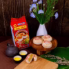 Bánh Pía Đỏ Không Trứng Nhân Đậu Xanh Sầu Riêng 250G - Tinhphat - Ảnh 6