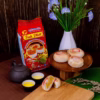Bánh Pía Đỏ Không Trứng Nhân Đậu Xanh Sầu Riêng 250G - Tinhphat - Ảnh 7