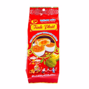 Bánh Pía Đỏ Không Trứng Nhân Đậu Xanh Sầu Riêng 250G - Tinhphat