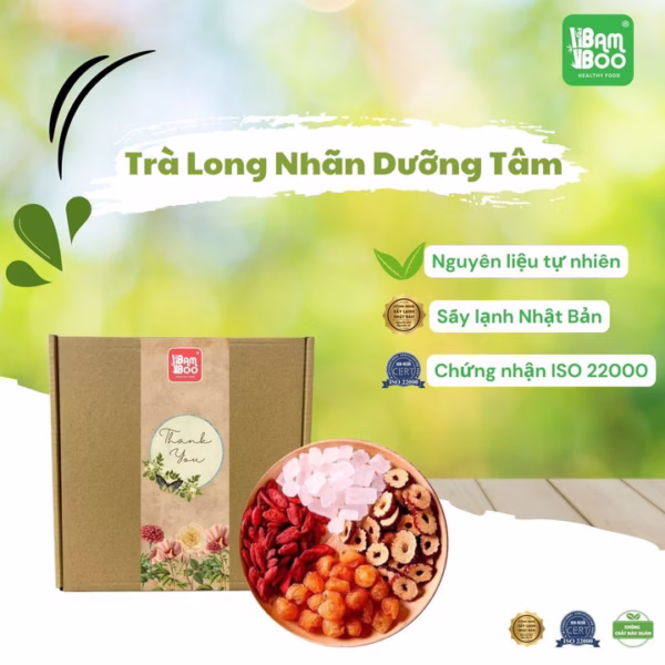 Trà Long Nhãn Dưỡng Tâm An Thần Ngủ Ngon - Bamboo