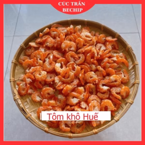 100G Tôm Khô Không Đầu, Bóc Vỏ, Ngon Mềm, Ngọt Nước, Dai, Không Tanh, Hàng Cao Cấp Loại 1 - Ctb709