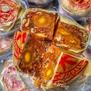 Bánh Pía Lạp Thịt, Pía Thập Cẩm, Bánh Tiều Thơm Ngon Siêu To 600G 8 Trứng - Winnie House