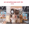 Set Chè Dưỡng Nhan, Set Nấu Chè Dưỡng Nhan Tuyết Yến 14 Vị Thượng Hạng, Có Đông Trùng - Ctb766 - Ảnh 10