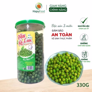 Đậu Hà Lan Vị Muối Hộp 330G Thơm Ngon Dinh Dưỡng Đồ Ăn Vặt Cho Mẹ Và Bé D02 - Lady'S Passion