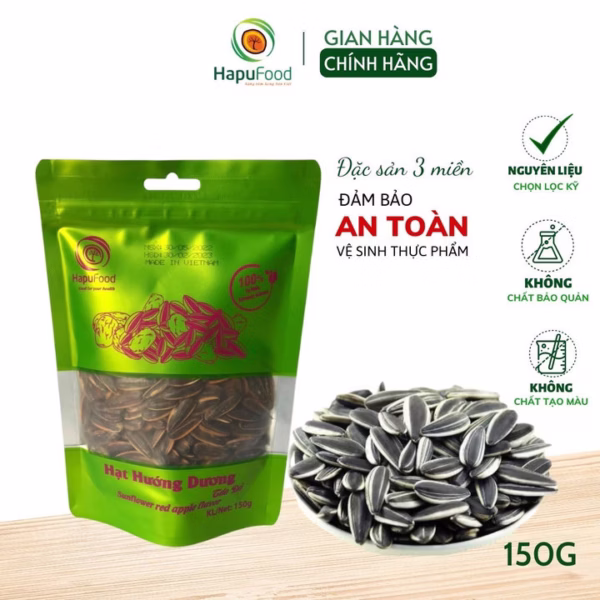Hạt Hướng Dương Vị Táo Đỏ Túi 50G, 150G Giòn Thơm Ngon H04 - Lady'S Passion