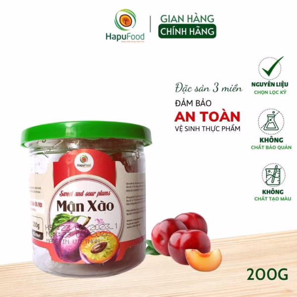 Ô Mai Mận Xào Chua Ngọt Hủ 200G Om05 - Lady'S Passion
