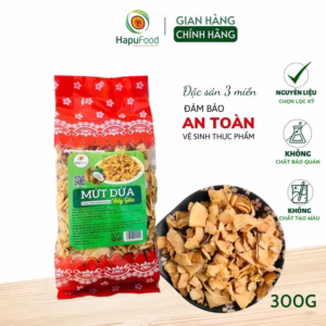 Mứt Dừa Sấy Giòn Túi 300G, Topping Cho Chè, Kem Thơm Ngon Ns08 - Lady'S Passion