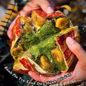 Bánh Pía Trà Xanh Dừa Hành 8 Trứng 600G - Winnie House