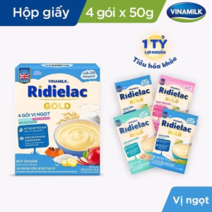 Bột Ăn Dặm Ridielac Gold Cho Bé Từ 6-24 Tháng Hộp 4 Gói Vị Ngọt L028 - Lady'S Passion