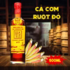 Combo 2 Chai 500Ml Nước Mắm Tĩn Cá Cơm Ruột Đỏ Độ Đạm 60N Chai Thủy Tinh - Nước Mắm Tĩn - Ảnh 4