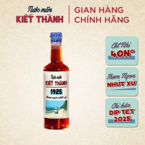 01 Chai Nước Mắm Kiết Thành Thơm Ngon Nhứt Xứ 500Ml Cốt Nhỉ 40 Độ Đam Nguyên Chất - Nước Mắm Tĩn