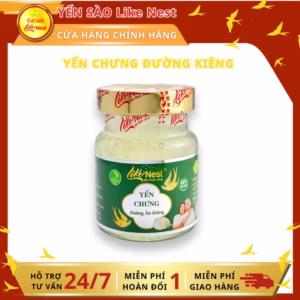 [Combo 10 Hủ Trơn] Yến Chưng Đường Kiêng Likenest 32% Tổ Yến - Like Beauty