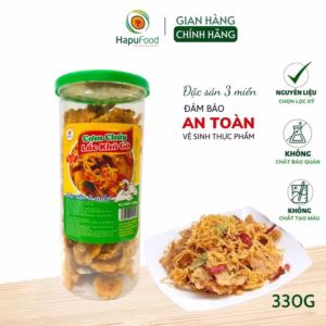 Cơm Cháy Mắm Hành Lắc Khô Gà Hộp 330G Cs02 - Lady'S Passion