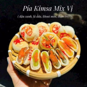Bánh Pía Kim Sa Mix 3 Vị - Siêu Phẩm Ngàn Người Mê 300G - Winnie House
