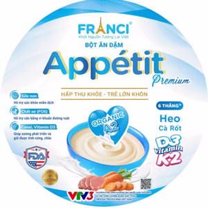 Bột Ăn Dặm Appétit- Heo Cà Rốt