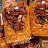 Bánh Tráng Sate Long An Mix Bò Đập Lá Chanh - Hũ 400Gr Siêu Nhiều - Winnie House - Ảnh 2