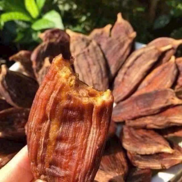 Chuối Xiêm Hồng Sấy Dẻo - Đặc Sản Miền Tây Nam Bộ 500G - Winnie House