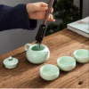 Bộ Ấm Chén Sứ Cao Cấp Hộp Giấy 5 Chi Tiết - Sương Mai - Ảnh 7