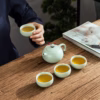 Bộ Ấm Chén Sứ Cao Cấp Hộp Giấy 5 Chi Tiết - Sương Mai - Ảnh 8