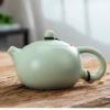 Bộ Ấm Chén Sứ Cao Cấp Túi Vải 5 Chi Tiết - Sương Mai - Ảnh 8