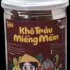 Khô Trâu Miếng Mềm Chua Cay Yumi Đồ Ăn Vặt Thịt Trâu Khô Nguyên Miếng Thật Chanh Ớt Thơm Ngon - Ảnh 2
