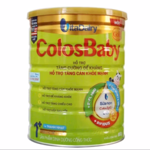 Sữa Bột Colosbaby Gold 0+,1+,2+ Tăng Miễn Dịch,Tăng Cân,Phát Triển Chiều Cao - Vitadairy