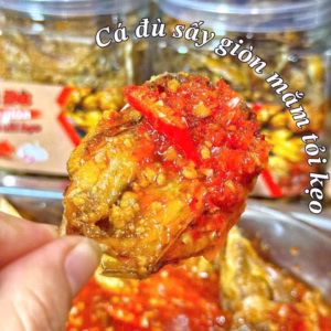 Cá Đù Sấy Giòn Mắm Tỏi Kẹo, Ăn Vặt Siêu Đỉnh, Đừng Bỏ Qua 250G - Winnie House