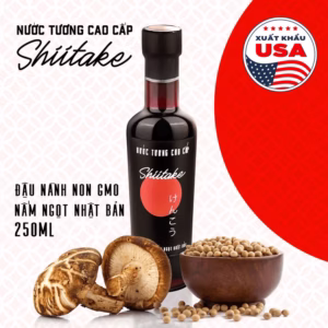 Nước Tương Cao Cấp Shiitake Chai Thuỷ Tinh 250Ml - Làng Chài Xưa