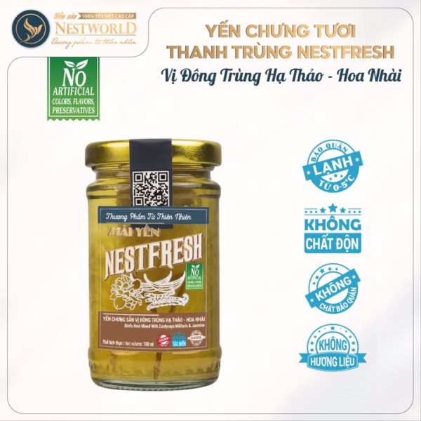 [Hỏa Tốc Hcm] Yến Chưng Tươi Thanh Trùng Nestfresh100Ml (10Gram Yến Tươi)