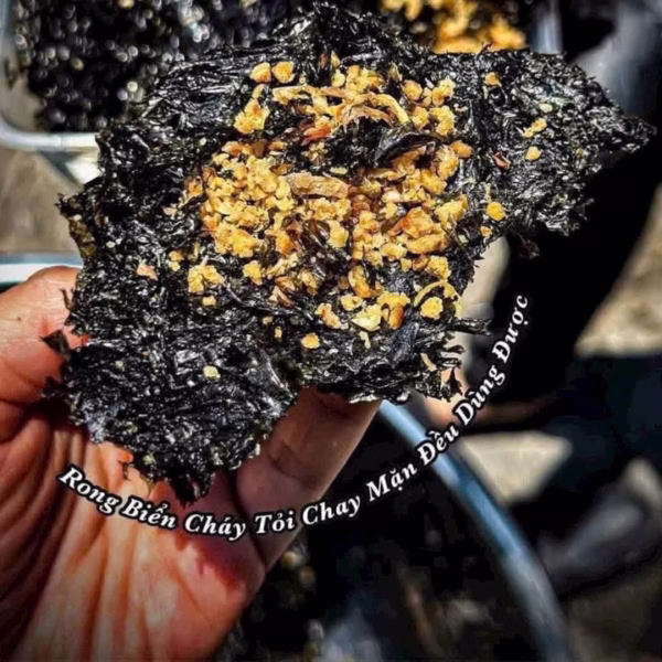 Rong Biển Cháy Tỏi Thơm Ngon 200G - Winnie House