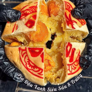 Bánh Pía Đậu Xanh Sầu Riêng 8 Trứng, Đặc Sản Trứ Danh 500G - Winnie House