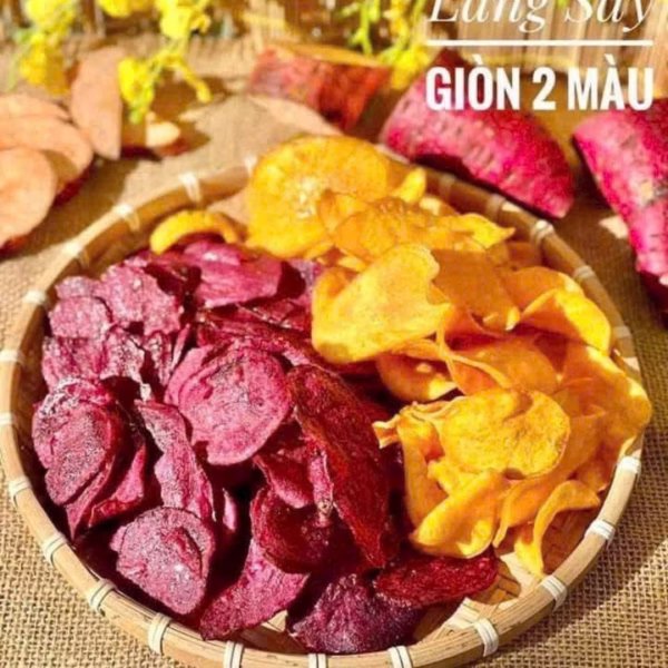 Khoai Lang Sấy Mật Ong Giòn Tan Hấp Dẫn 500G - Winnie House