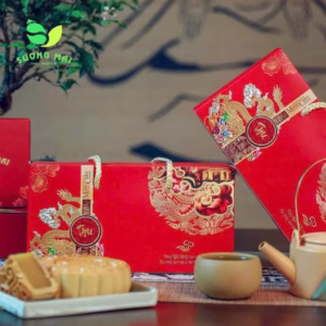 Hộp 2 Bánh Trung Thu Long Phụng Sương Mai - Gói Trọn Hương Vị Mùa Trăng Rằm - Sương Mai