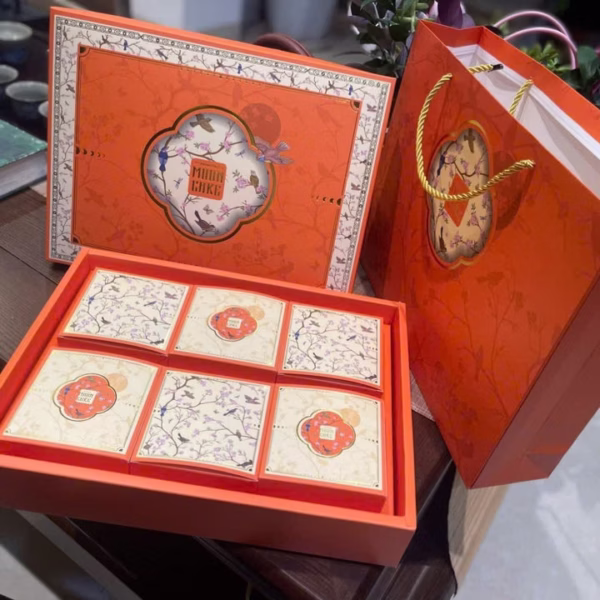 Hộp 6 Bánh Trung Thu Cao Cấp Sương Mai - Trọn Vị - Đậm Tình Mùa Đoàn Viên - Sương Mai
