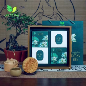 Hộp 4 Bánh Trung Thu Sương Mai - Trăng Rằm Trọn Vị - Đủ Đầy Đoàn Viên - Sương Mai